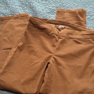 Croft & Barrow Effortless Stretch Brown Pants
